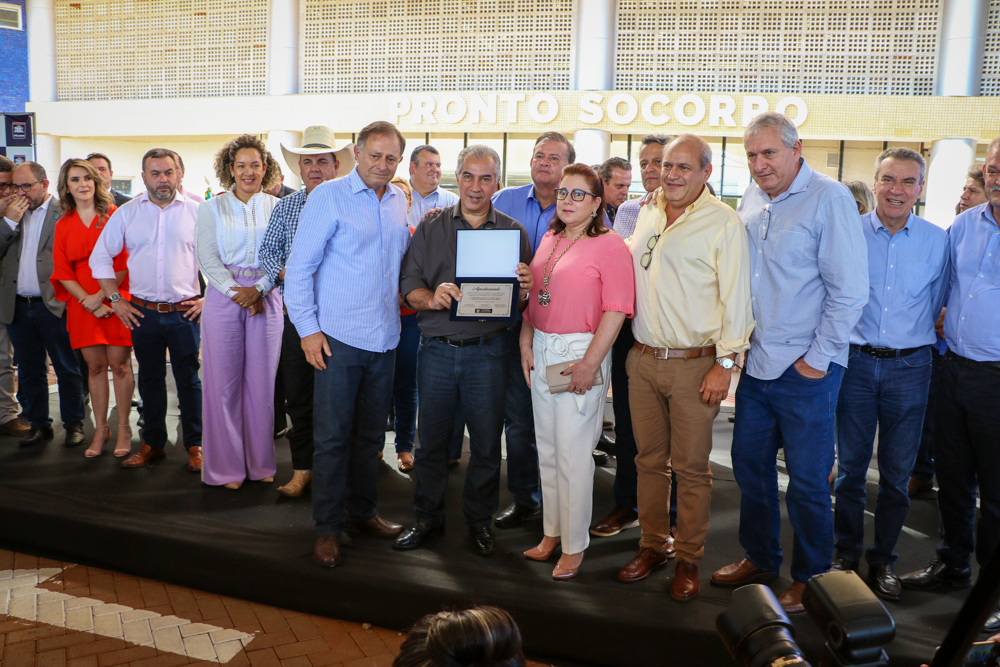 Guerreiro participa da cerimônia de inauguração do Hospital Regional de Três Lagoas