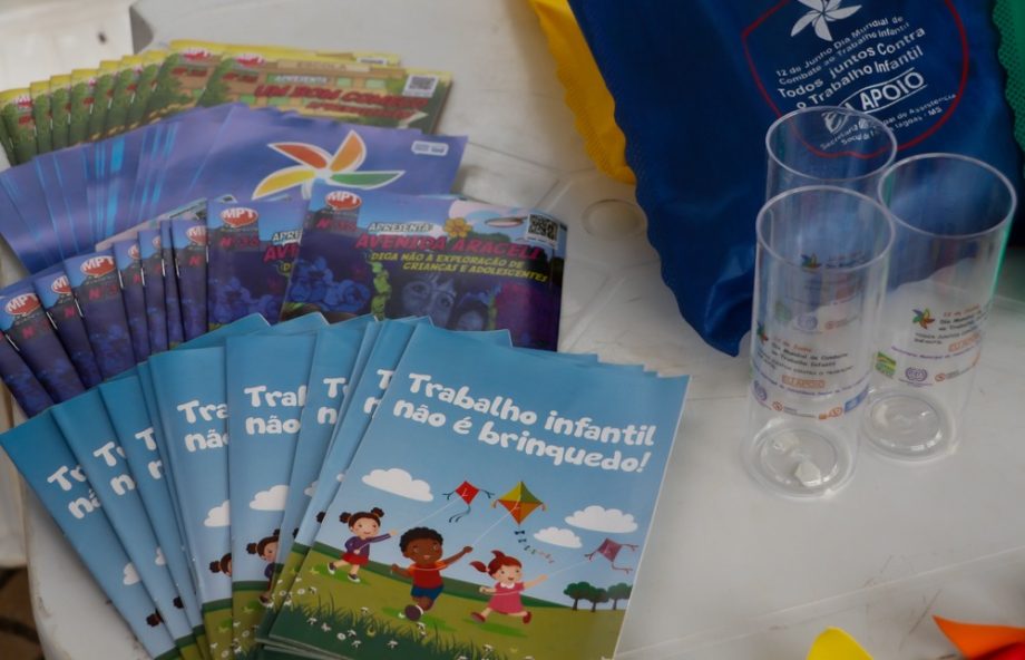 PETI realiza ação de conscientização sobre erradicação do trabalho infantil￼