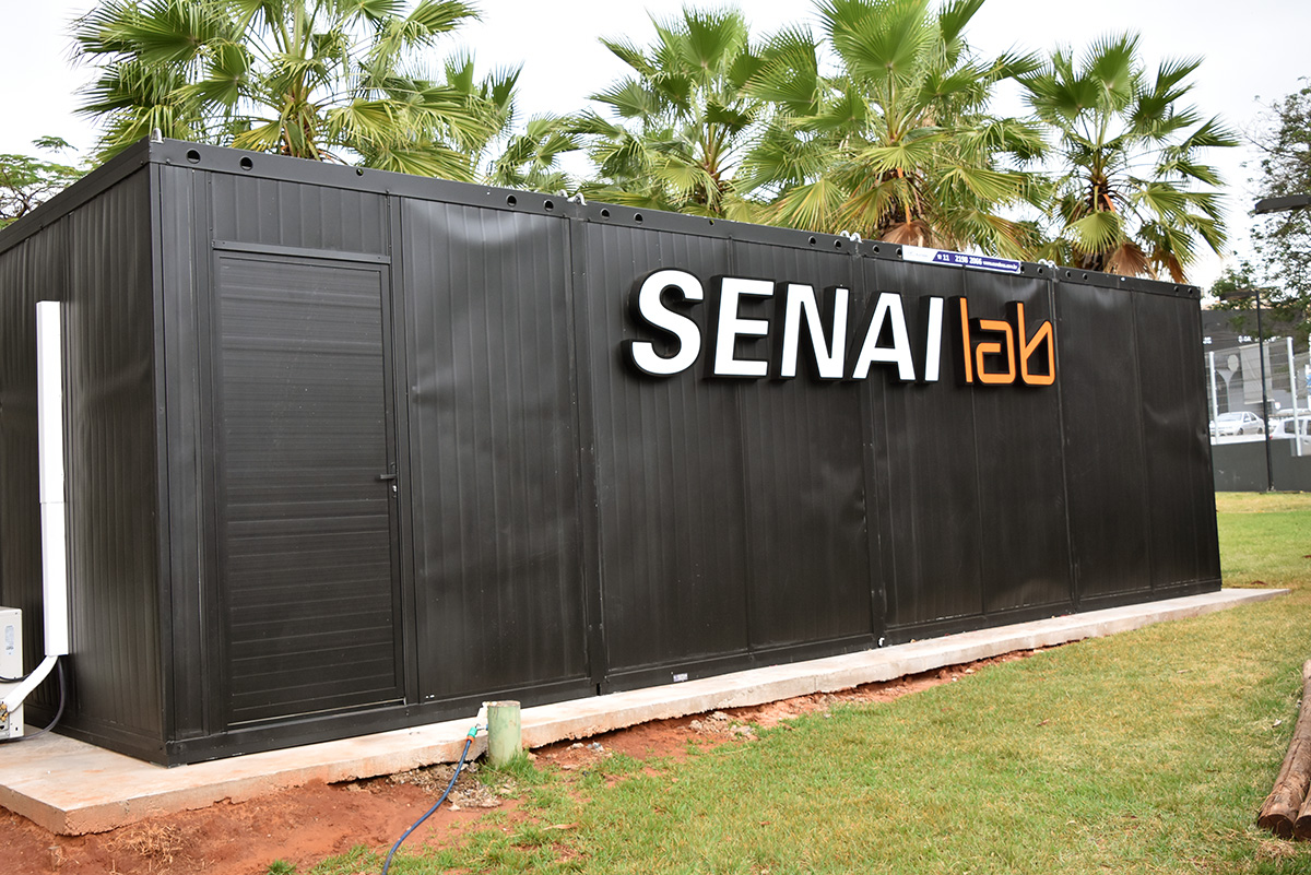 SenaiLab funcionará em container e será eixo estratégico de saga de inovação em MS SenaiLab funcionará em container e será eixo estratégico de saga de inovação em MS