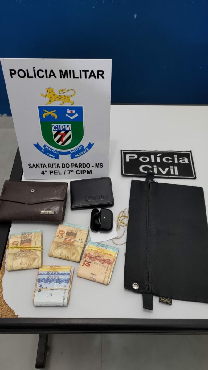 Ação conjunta das Polícias Civil e Militar resulta na prisão de três acusados de roubo em Santa Rita do Pardo