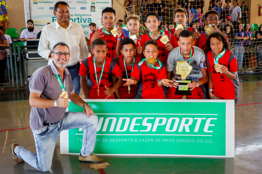 <strong>Futsal masculino de Três Lagoas é campeão dos JEMS 2022</strong> <strong>Futsal masculino de Três Lagoas é campeão dos JEMS 2022</strong>