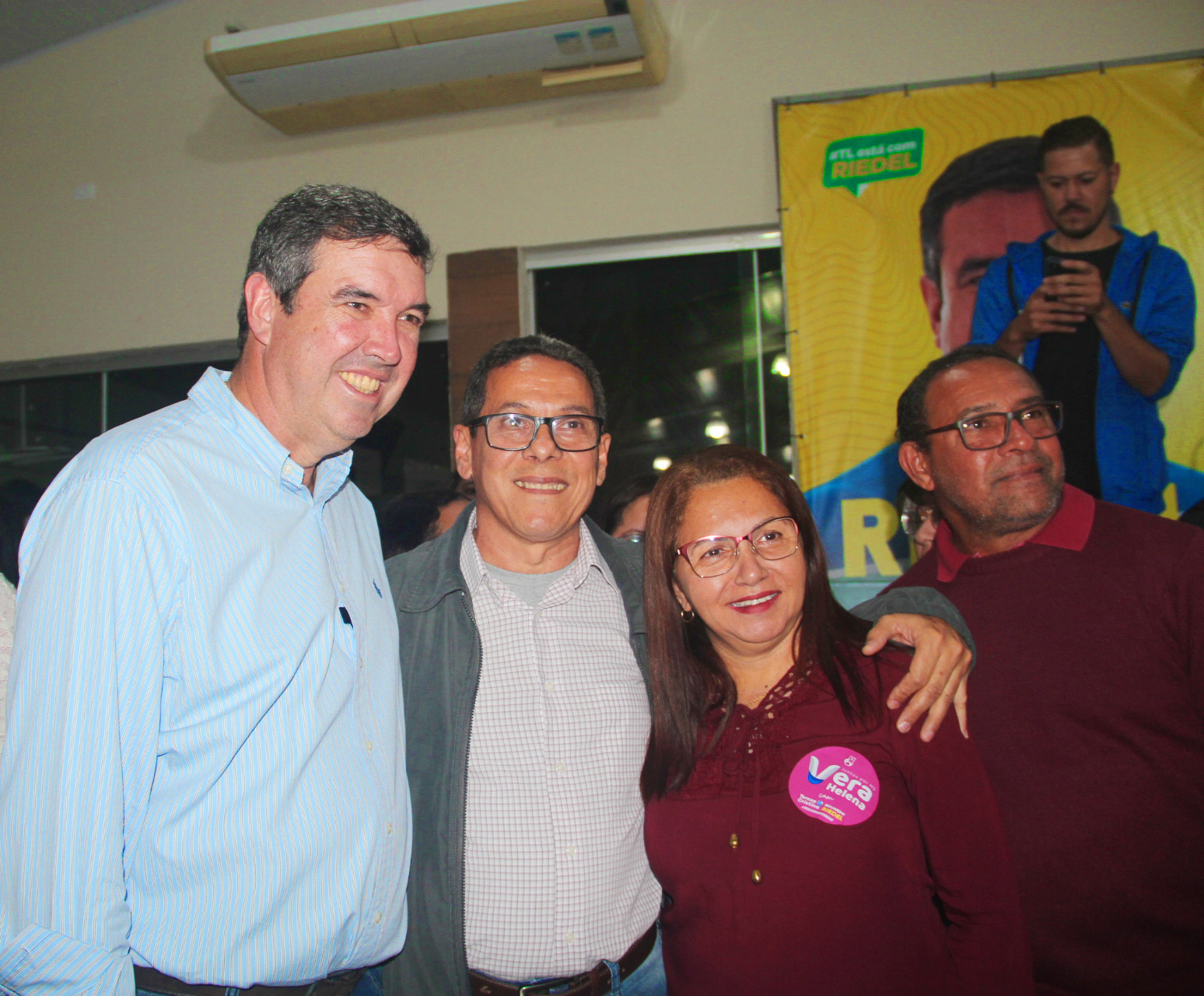 Candidato ao Governo de MS, Riedel conversa com lideranças e população em Três Lagoas