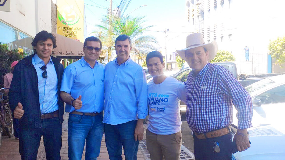 Candidato ao Governo de MS, Riedel conversa com lideranças e população em Três Lagoas
