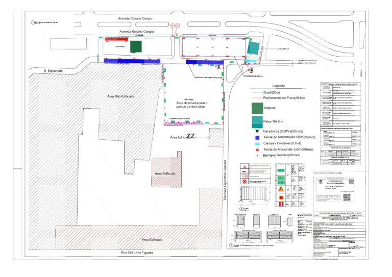 Veja como ficará o recinto do Galpão NOB para receber a 32ª Edição da Festa do Folclore em Três Lagoas Veja como ficará o recinto do Galpão NOB para receber a 32ª Edição da Festa do Folclore em Três Lagoas
