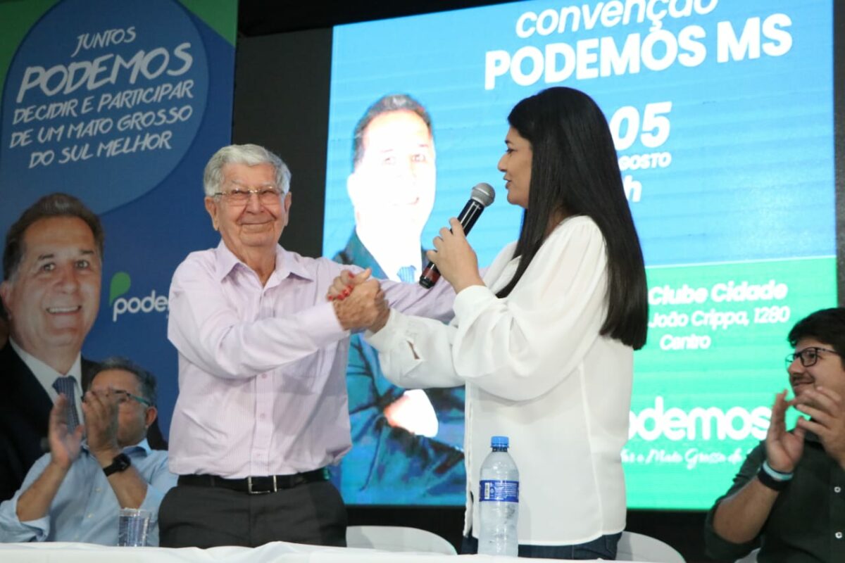 Agora é ela: Rose Modesto e Alberto Schlatter são candidatos ao governo pela chapa União- Podemos Agora é ela: Rose Modesto e Alberto Schlatter são candidatos ao governo pela chapa União- Podemos