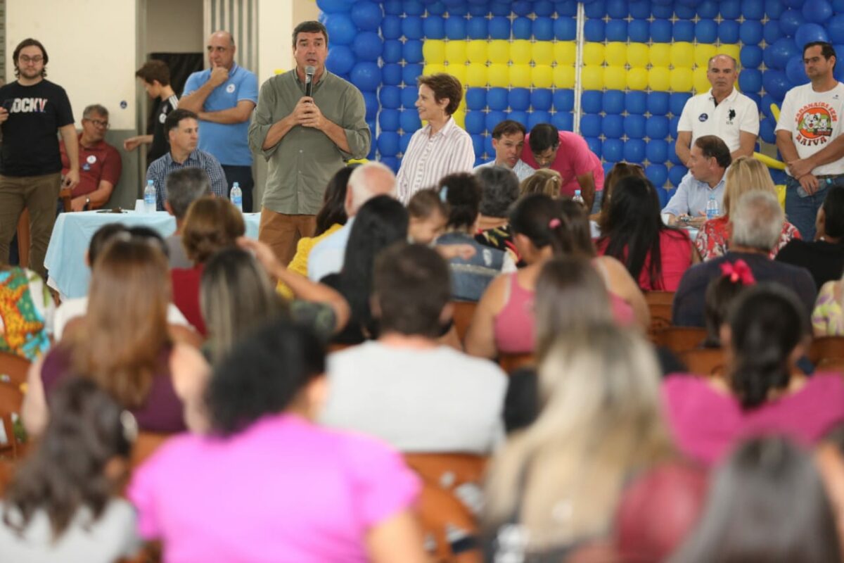 Em Três Lagoas e Paranaíba, Riedel reforça compromissos com o desenvolvimento