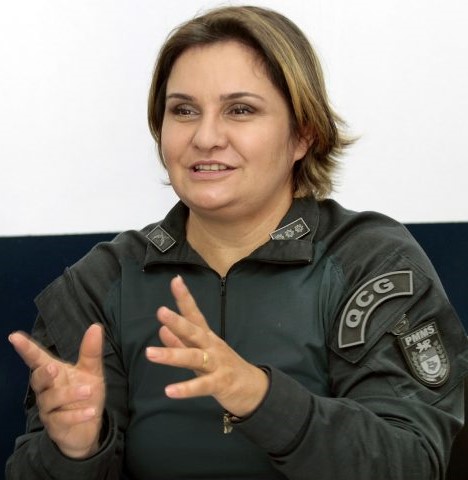 1ª Coronel de MS é candidata a deputada federal; Neidy Centurião pretende ajudar na segurança e direito das mulheres