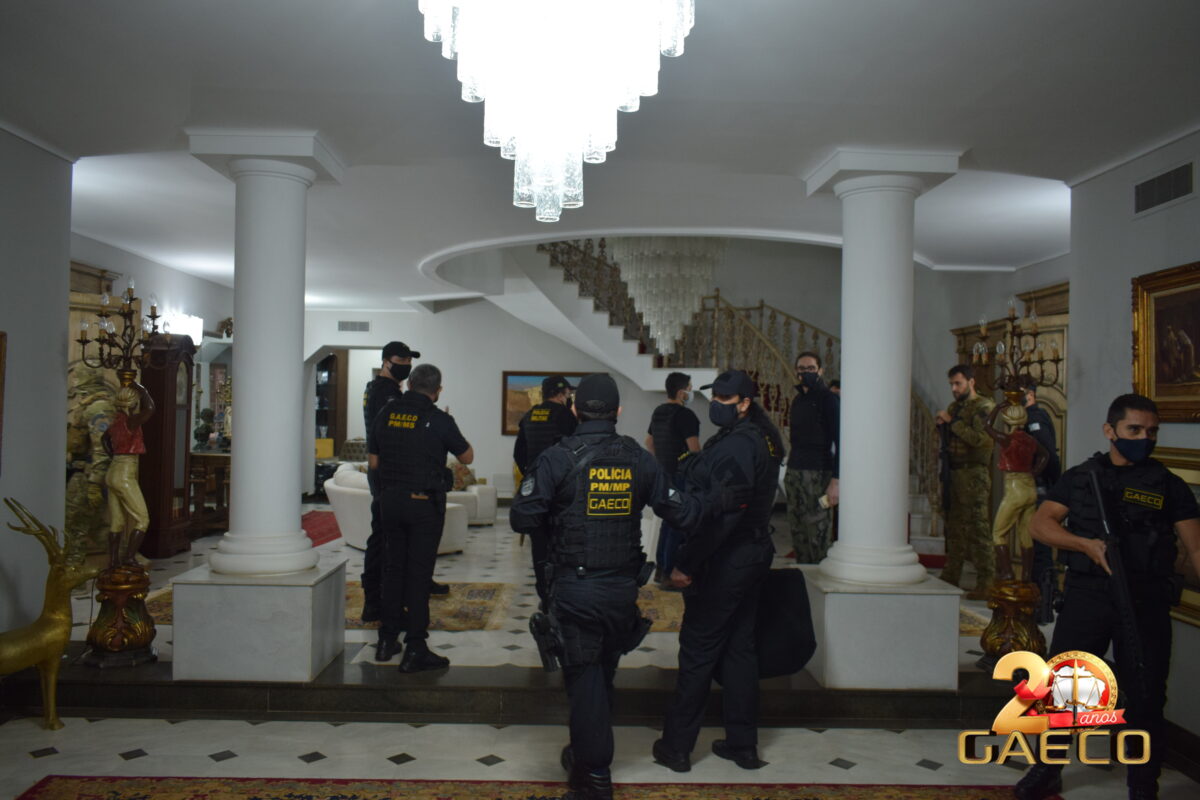 GAECO/MPMS completa 20 anos de atuação no Estado GAECO/MPMS completa 20 anos de atuação no Estado