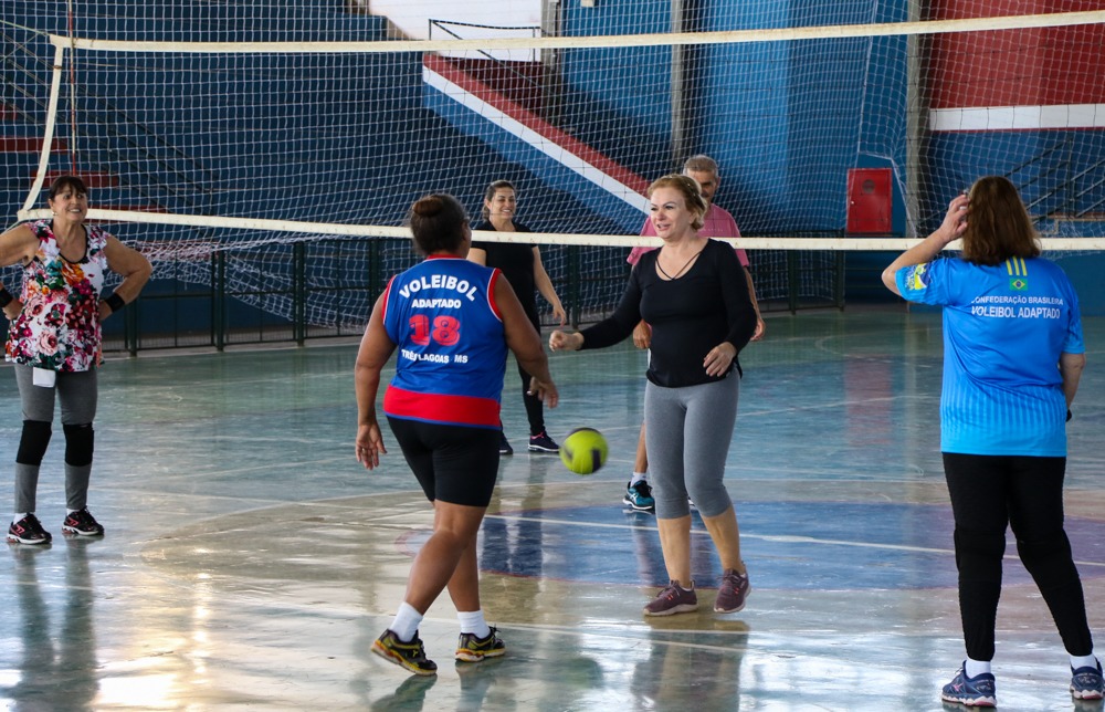 <strong>SEJUVEL abre novas vagas para vôlei adaptado da Melhor Idade</strong> <strong>SEJUVEL abre novas vagas para vôlei adaptado da Melhor Idade</strong>