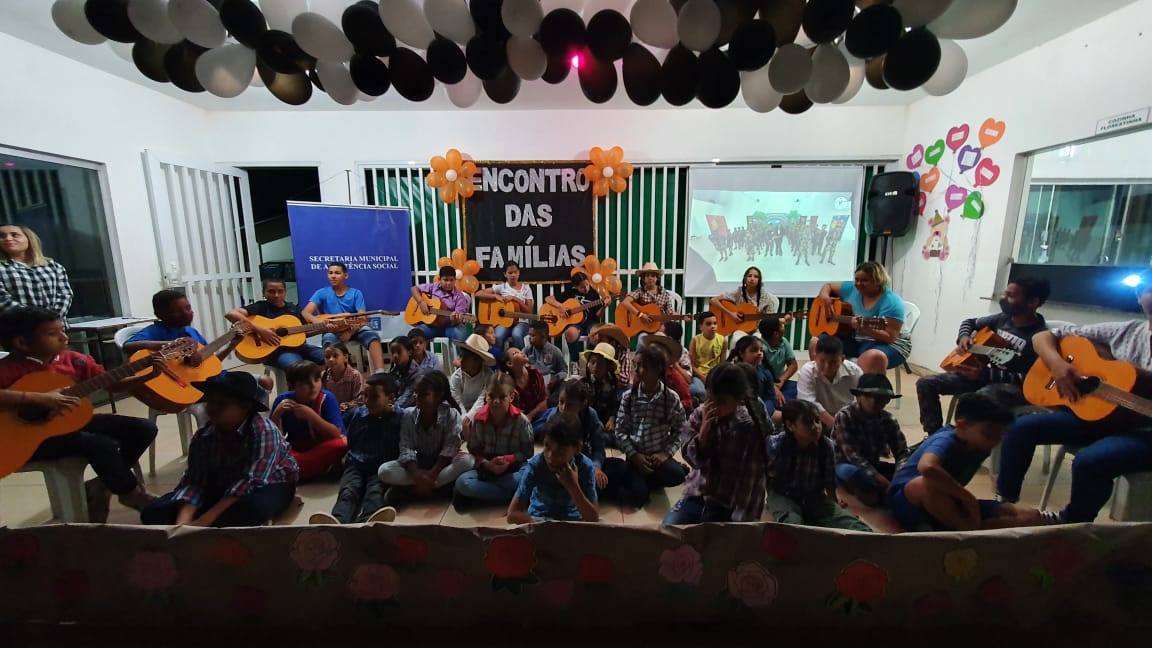 SMAS realiza série de encontro de Famílias nos grupos do Serviço de Convivência e Fortalecimento de Vínculos (SCFV)