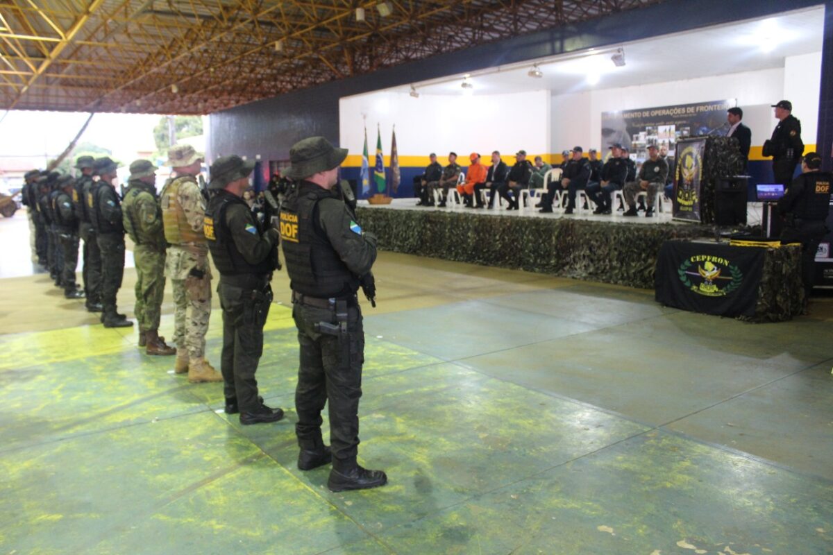 DOF forma 31 novos operadores de fronteira e conclui VIII CEPFRon