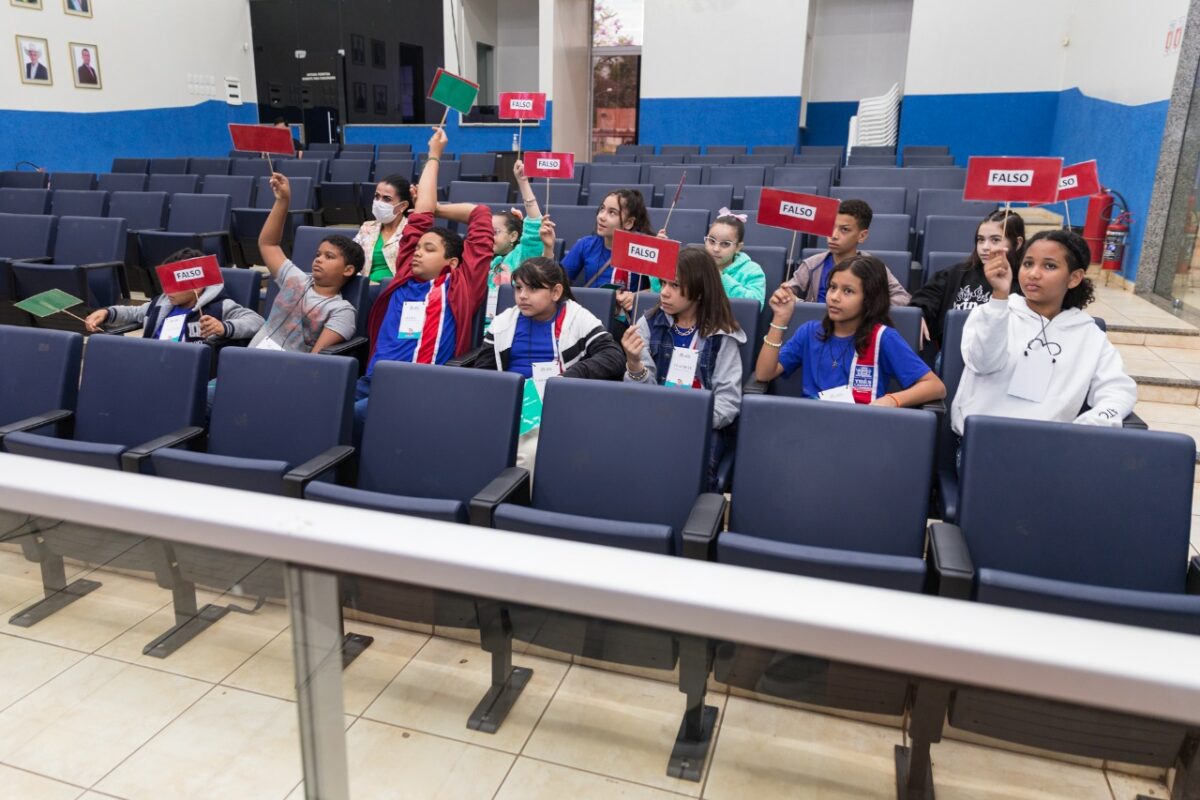 <strong>Alunos da Filinto Müller fazem visita guiada na Câmara de Três Lagoas</strong>