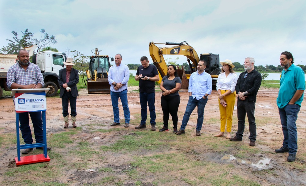 Guerreiro autoriza início das obras de pavimentação e drenagem na orla da 2ª lagoa
