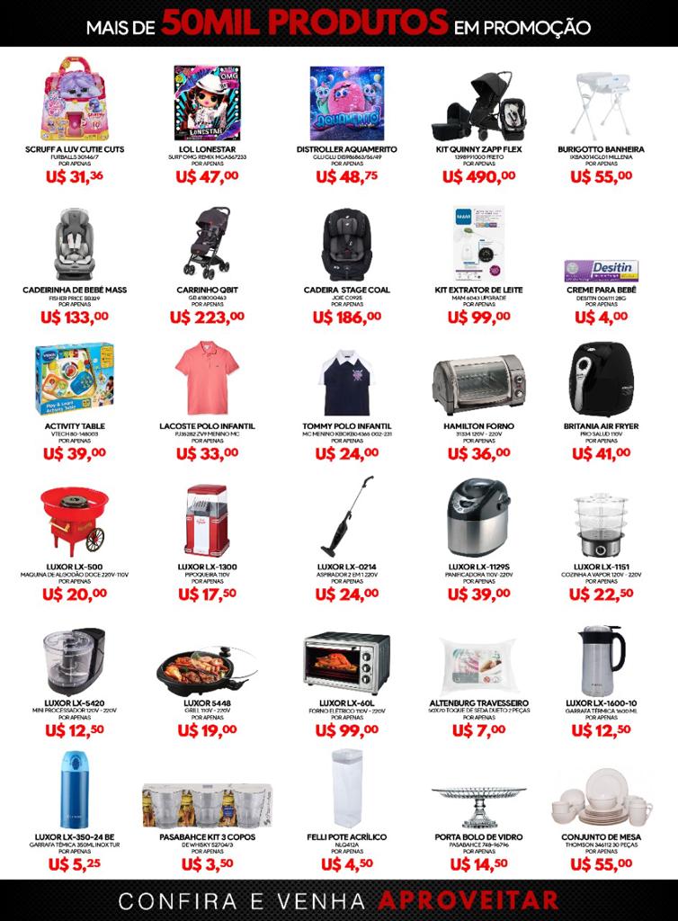 Ainda da tempo de aproveitar a Black Friday Fronteira do Shopping China
