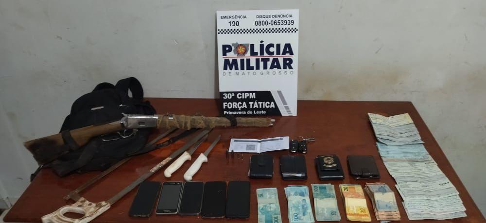 <em>Em MT, vereador é preso em flagrante junto com quadrilha ao roubar gado em fazenda</em>