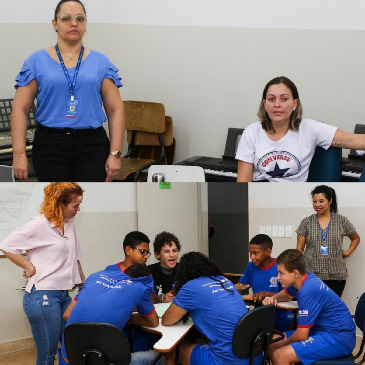 Roda de conversa – SMAS e SMS abordam direitos e deveres, sexualidade e valorização da vida com adolescentes