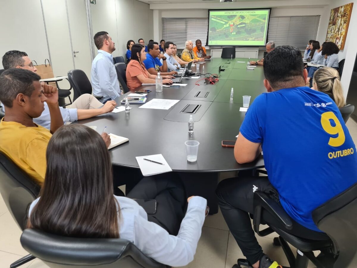 Sesi e parceiros discutem detalhes técnicos da organização da Corrida do Pantanal Sesi e parceiros discutem detalhes técnicos da organização da Corrida do Pantanal