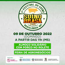 Brasilândia (MS)- Suíno Brasa Fest começa neste domingo com Almoço Solidário e homenagens à família Hoffig Brasilândia (MS)- Suíno Brasa Fest começa neste domingo com Almoço Solidário e homenagens à família Hoffig