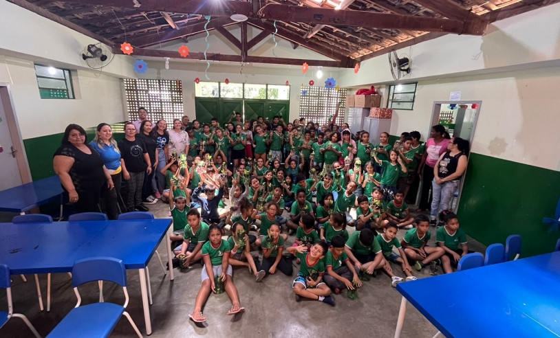 <strong>Estudantes de Bataguassu participam de Dia da Educação Ambiental promovido pelo Sebrae/MS</strong> <strong>Estudantes de Bataguassu participam de Dia da Educação Ambiental promovido pelo Sebrae/MS</strong>