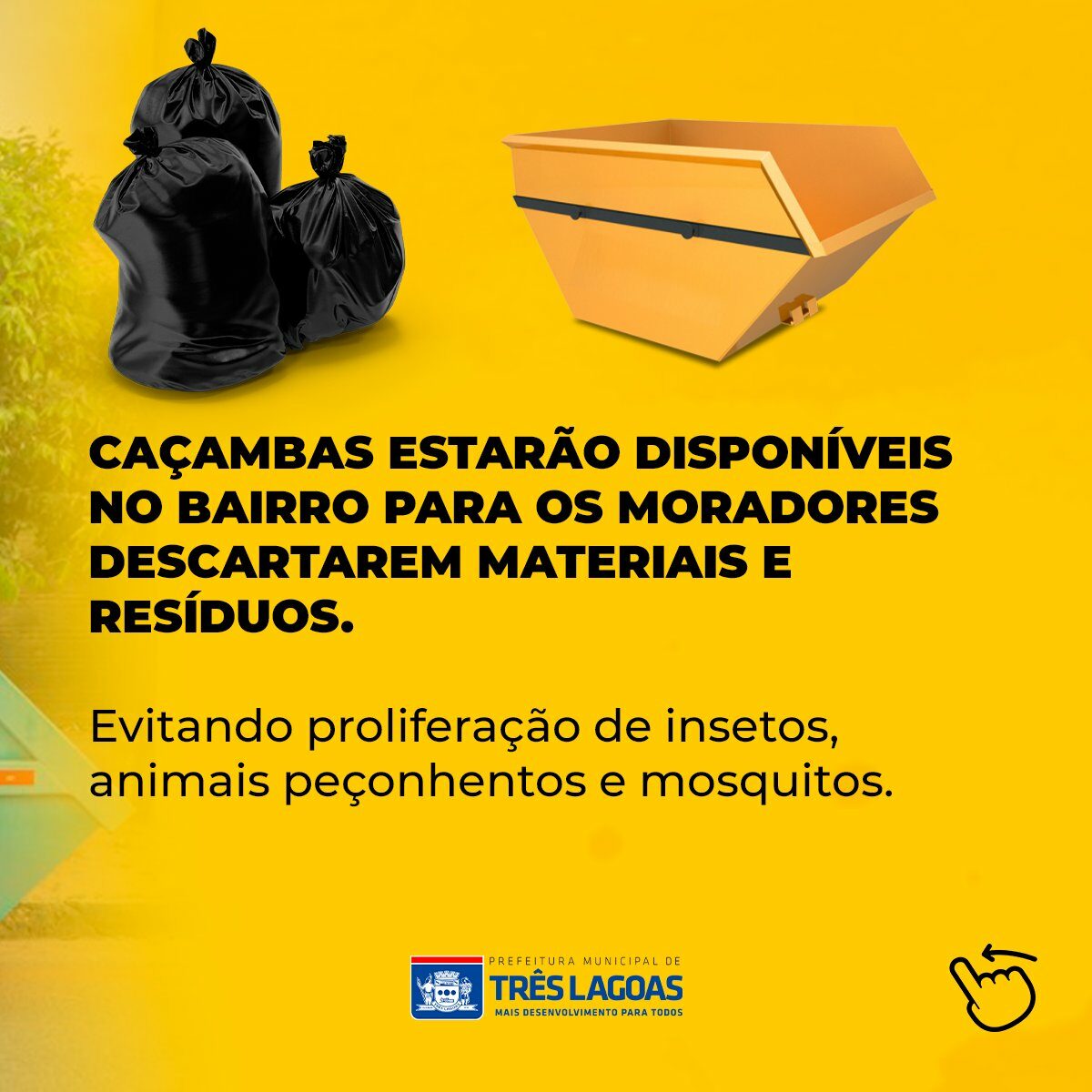 MUTIRÃO DA LIMPEZA – Campanha permanecerá no Bairro Paranapungá até a próxima semana