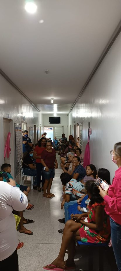 USF de Arapuá atendeu cerca de 100 mulheres durante ação do Outubro Rosa