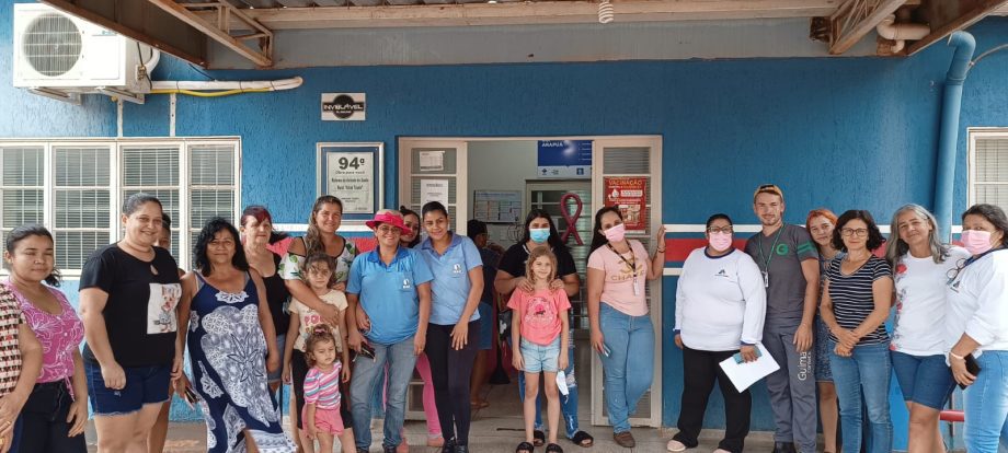 USF de Arapuá atendeu cerca de 100 mulheres durante ação do Outubro Rosa