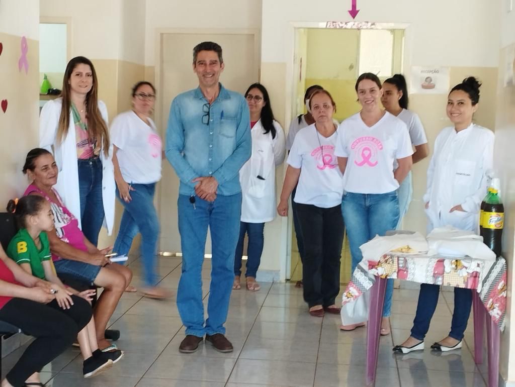 ESF 3 Vale Verde e Rural promovem Campanha Outubro Rosa Prefeitura de Brasilândia