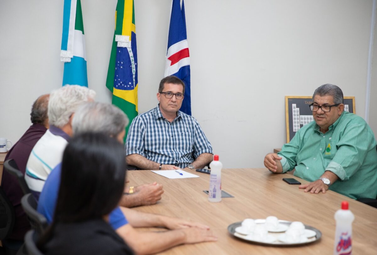 Presidente da Câmara recebe solicitações do conselho de segurança