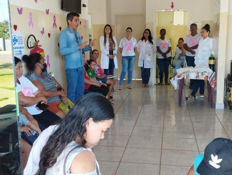 ESF 3 Vale Verde e Rural promovem Campanha Outubro Rosa Prefeitura de Brasilândia