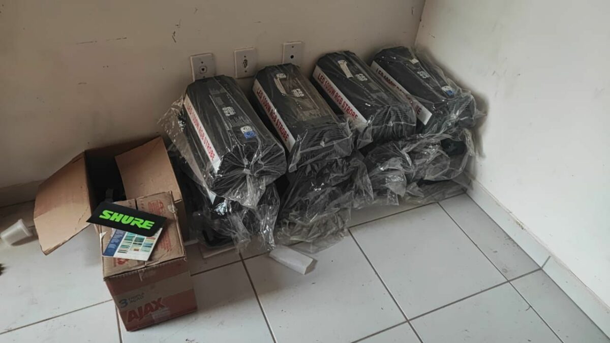 PF combate descaminho de equipamentos eletrônicos para grandes eventos