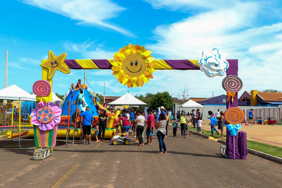 Dia das Crianças – Festividades promovida Prefeitura reúnem cerca de 8 mil pessoas