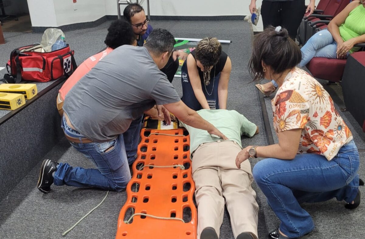 Bataguassu (MS)- Servidores da Assistência Social participam de curso de Primeiros Socorros oferecido pelo Senar-MS