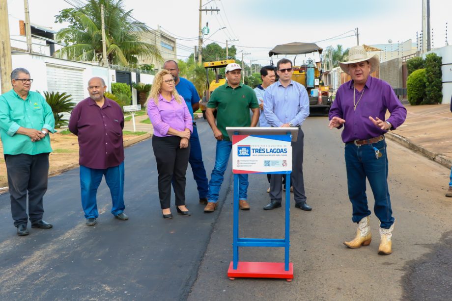 Guerreiro dá continuidade a 4ª etapa de obras de recape nos bairros Bela Vista, Ypacaraí e Santa Luzia