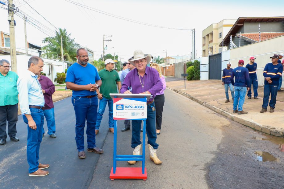 Guerreiro dá continuidade a 4ª etapa de obras de recape nos bairros Bela Vista, Ypacaraí e Santa Luzia