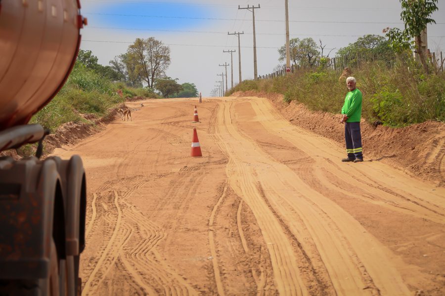 Guerreiro lança obras na estrada de acesso ao Porto Independência