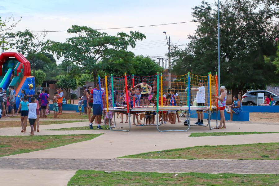 Veja como foi Projeto “Vida na Praça” no bairro Acácias