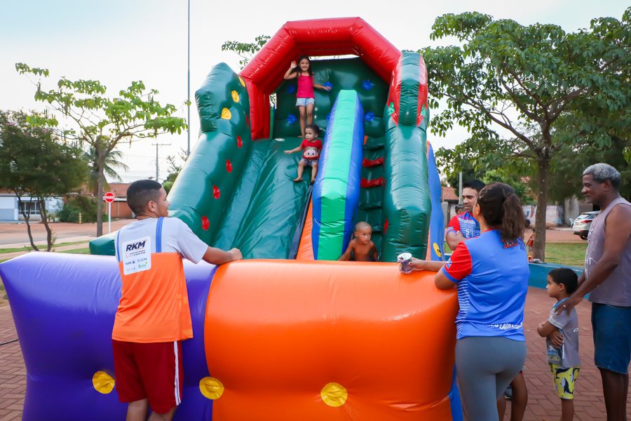 Veja como foi Projeto “Vida na Praça” no bairro Acácias