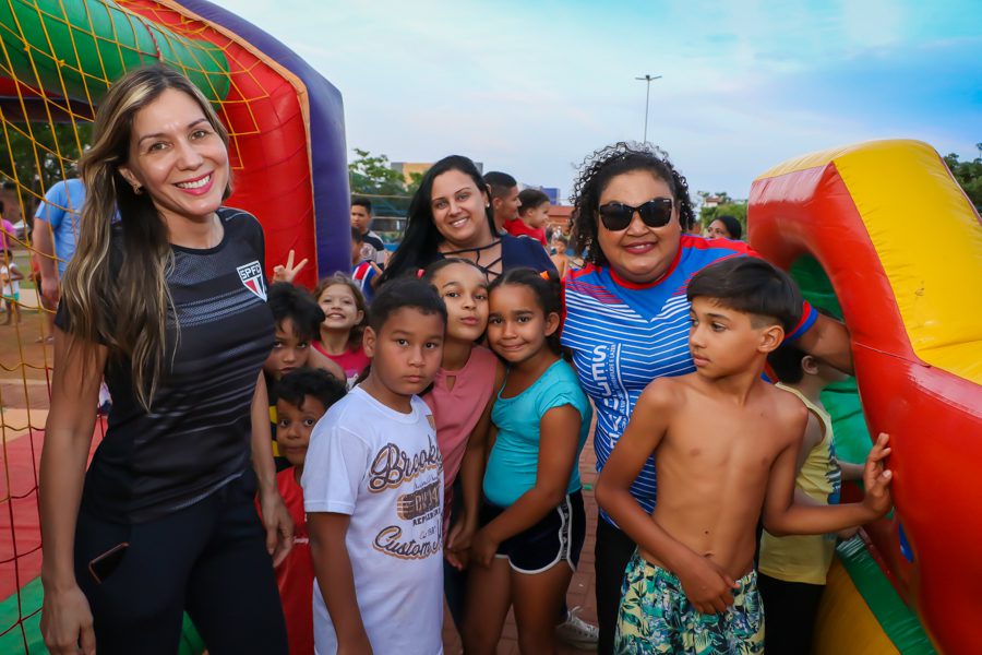 Veja como foi Projeto “Vida na Praça” no bairro Acácias