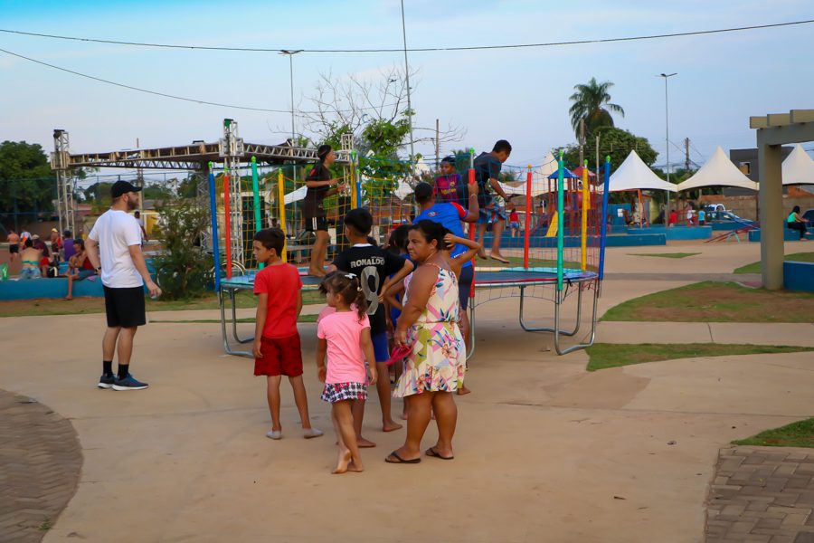 Veja como foi Projeto “Vida na Praça” no bairro Acácias