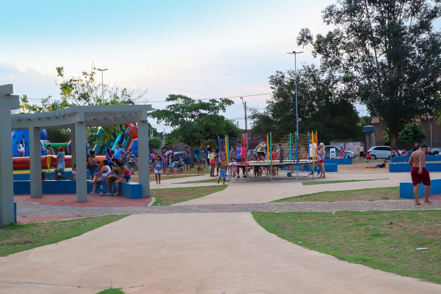 Veja como foi Projeto “Vida na Praça” no bairro Acácias