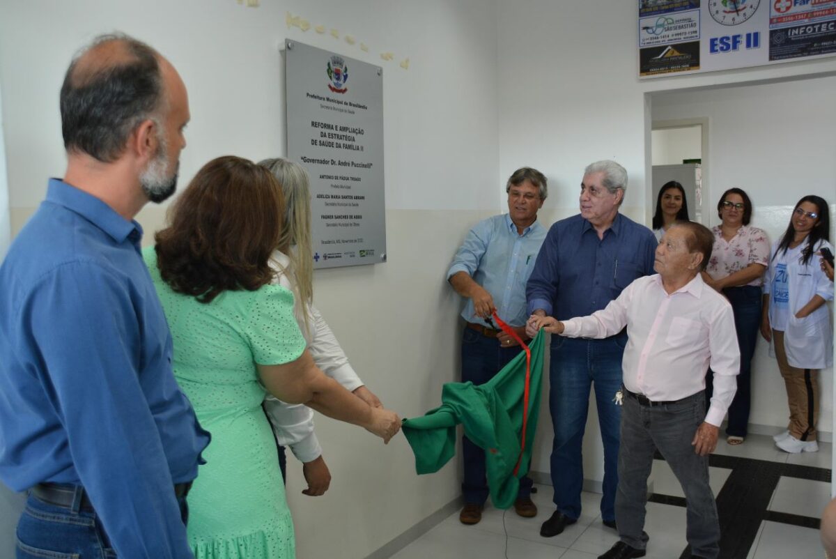 <strong>Akira prestigia inauguração de reforma e ampliação de unidade de saúde que homenageia ex-governador André Puccinelli em Brasilândia</strong> <strong>Akira prestigia inauguração de reforma e ampliação de unidade de saúde que homenageia ex-governador André Puccinelli em Brasilândia</strong>