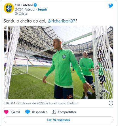 Contra Sérvia, Brasil inicia jornada pelo hexa na Copa do Catar