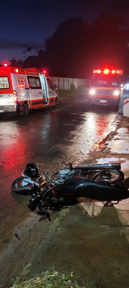 Em Três Lagoas motociclista tem a perna arrancada ao colidir com veículo; condutor fugiu do local Em Três Lagoas motociclista tem a perna arrancada ao colidir com veículo; condutor fugiu do local