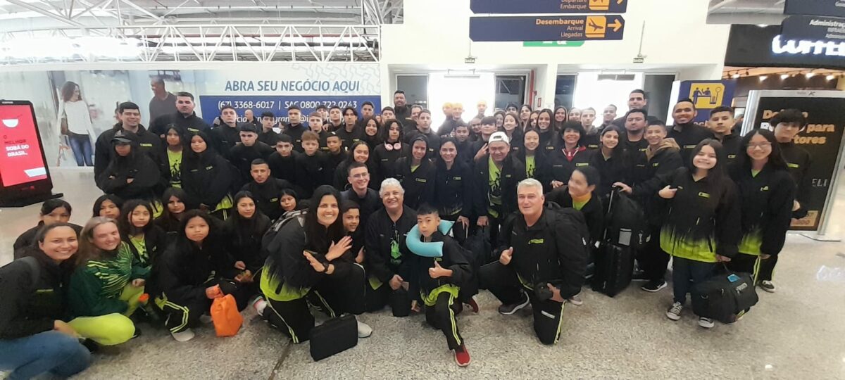 Delegação de MS embarca para o Rio de Janeiro para a disputa dos Jogos Escolares Brasileiros