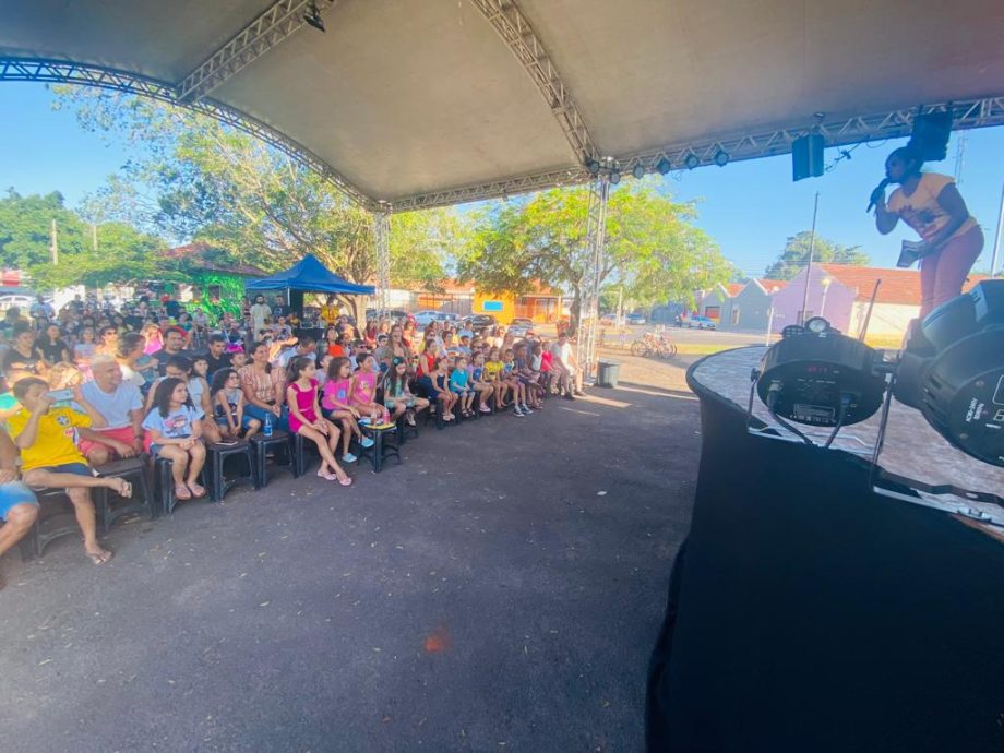 Mais de 500 pessoas prestigiaram os dois dias do Teatro Móvel Solar na Lagoa Maior