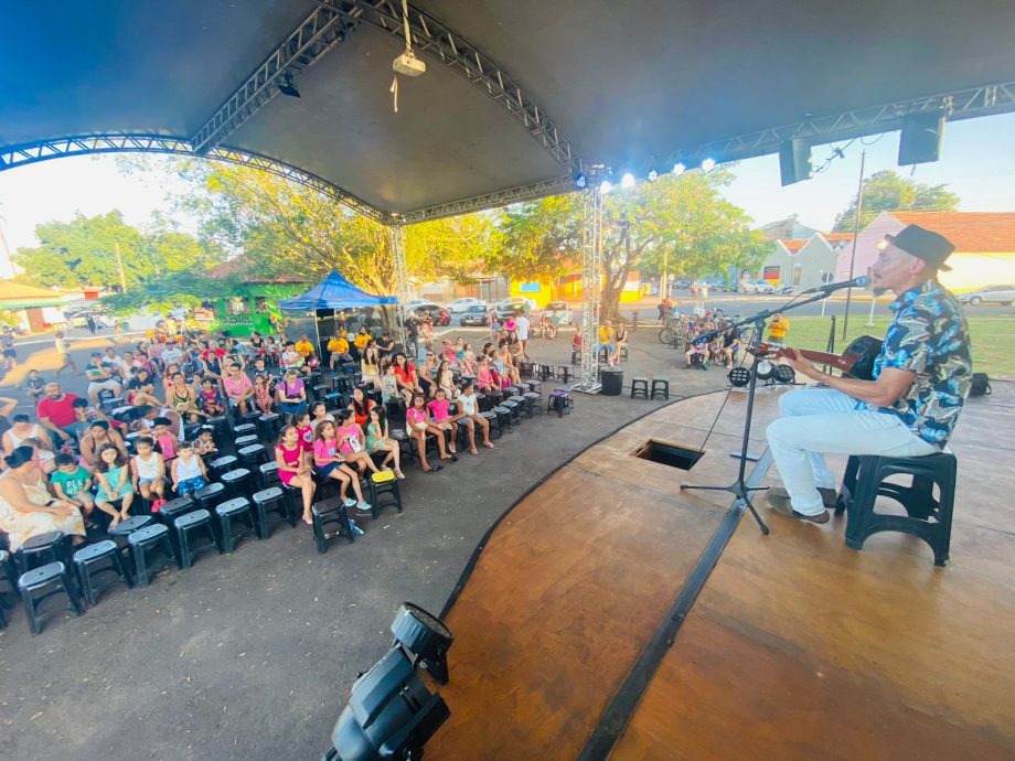 Mais de 500 pessoas prestigiaram os dois dias do Teatro Móvel Solar na Lagoa Maior