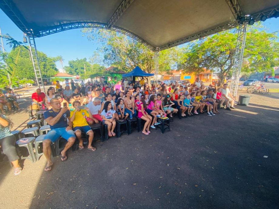 Mais de 500 pessoas prestigiaram os dois dias do Teatro Móvel Solar na Lagoa Maior