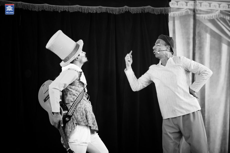 Mais de 500 pessoas prestigiaram os dois dias do Teatro Móvel Solar na Lagoa Maior