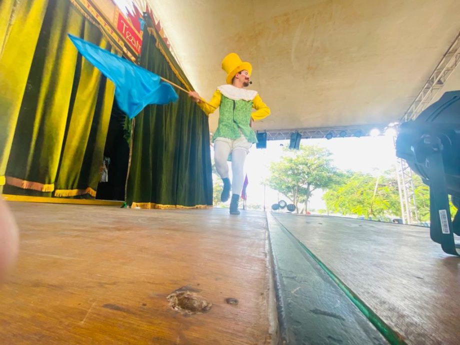 Mais de 500 pessoas prestigiaram os dois dias do Teatro Móvel Solar na Lagoa Maior