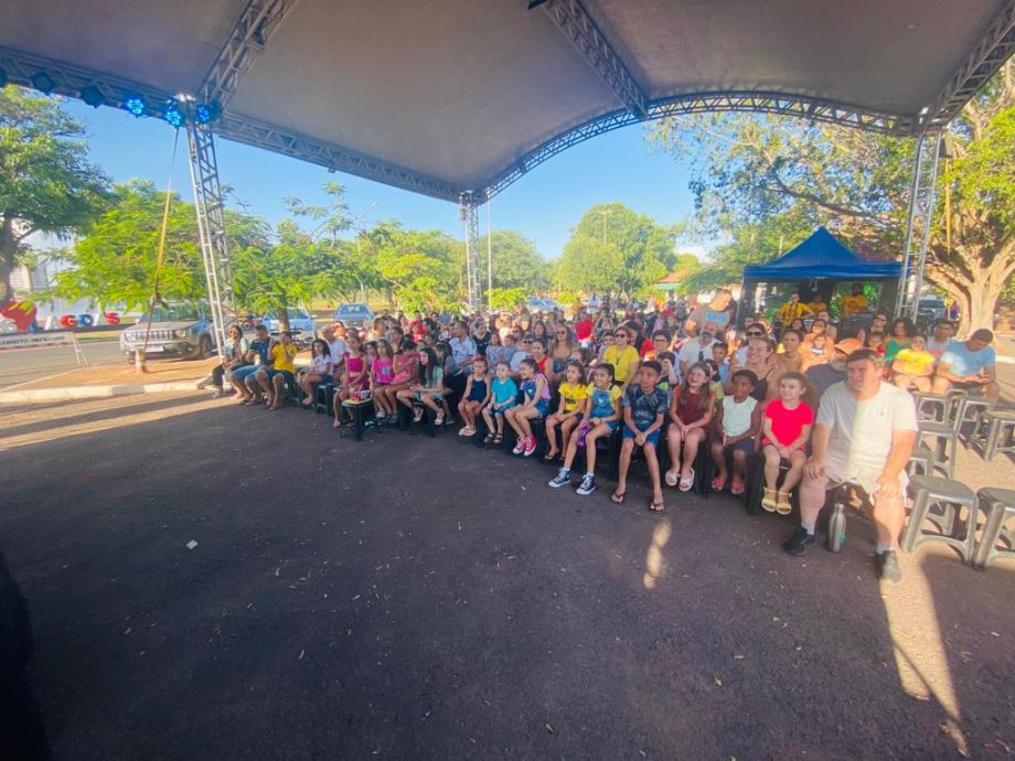 Mais de 500 pessoas prestigiaram os dois dias do Teatro Móvel Solar na Lagoa Maior